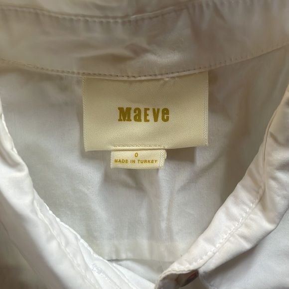 Maeve by Anthropologie Maeve Sleeveless Tie Button Down Tunic Size 0 - Picture 8 of 12